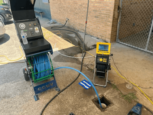 A NuCure instrument used to create new pipes using the NuFlow technology, as used by Acadiana Rooter plumbing-(1)-1